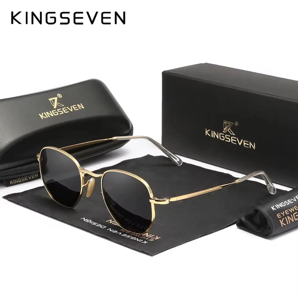 Fashion Sunglasses Cycling Sunglasses Metal Sunglasses Polarized Polygon Sunglasses UV400 Eye Protect Anti-reflection Outdoor Eyewear