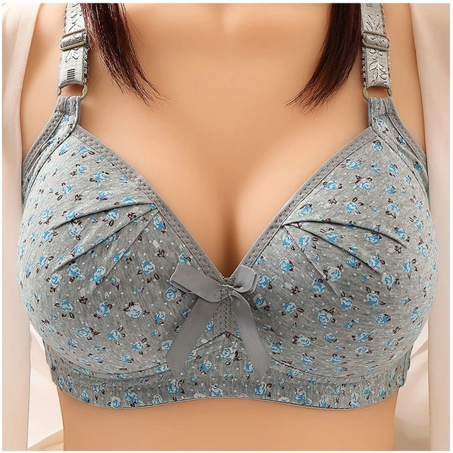 Push Up Wireless Bras For Women No Underwire Padded Comfort