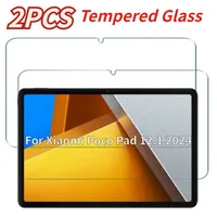 For Xiaomi Poco Pad 12.1 2024 Tempered Glass Screen Protector Anti Scratch HD Clear Protective Film For MIPad Poco Pad 12.1 1