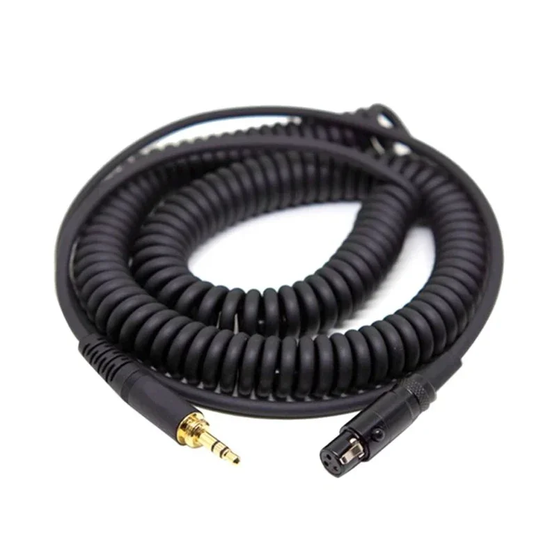 High quality 6.35MM + 3.5MM Spring Headphone Cable for AKG K240 K702 Q701 K271 K267 K712 Headset Replacement Audio Wire