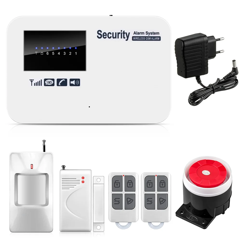 

Система охранной сигнализации 11A GSM для дома с датчиком движения, дверной датчик, Комплект охранной сигнализации