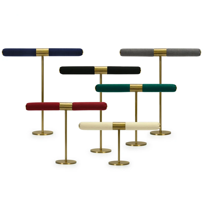 

Ring Display Stand Vertical Microfiber Ring Stand Live Jewelry Display Props Display Ring Jewelry Stand