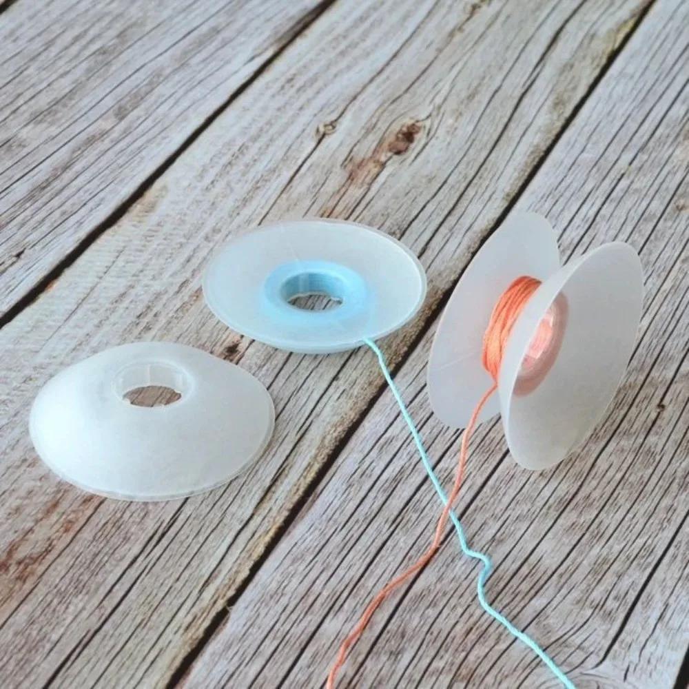 빈 스풀 빈 보빈 스풀 보빈 스풀 재봉용 보빈 크로스 스티치 도구 DIY 리본 자수 실 감는 도구