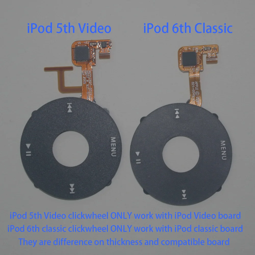 Classic iPod Clickwheel with Multi-Color Options