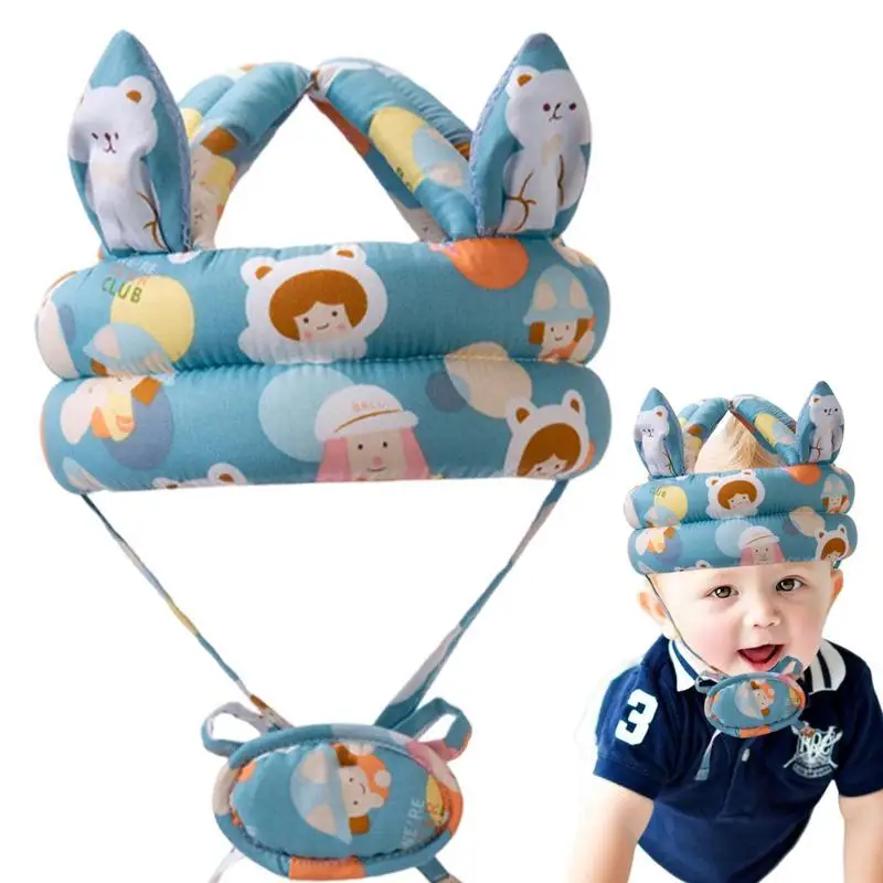 

Head Protector For Baby Walking Toddler Head Protection Hat For Play Anti-Collision Size Adjustable Helmet For Baby Boys Baby