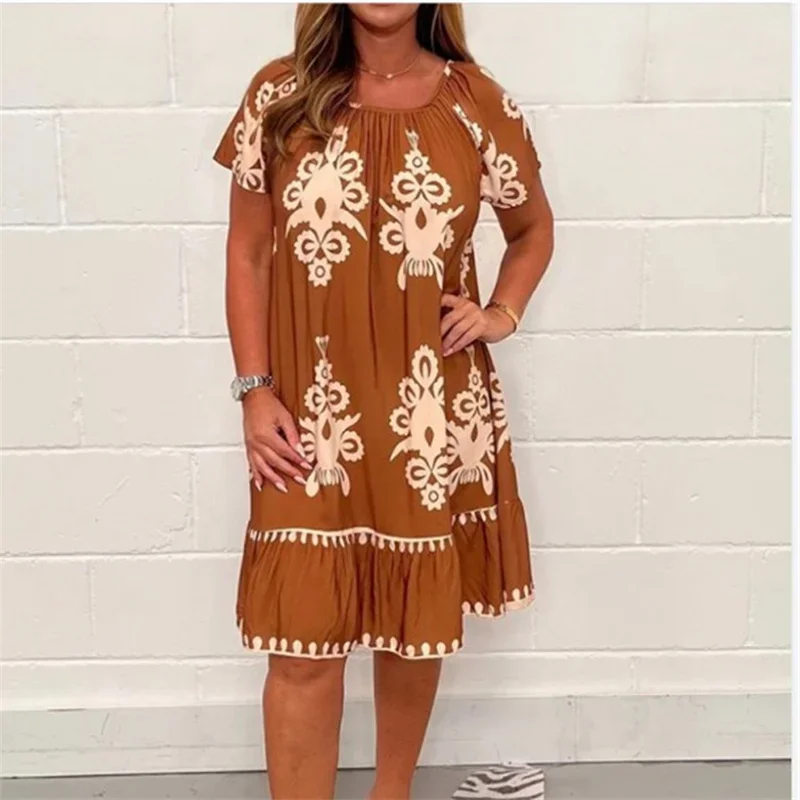 Рисунок 5 - Женское винтажное платье с коротким рукавом