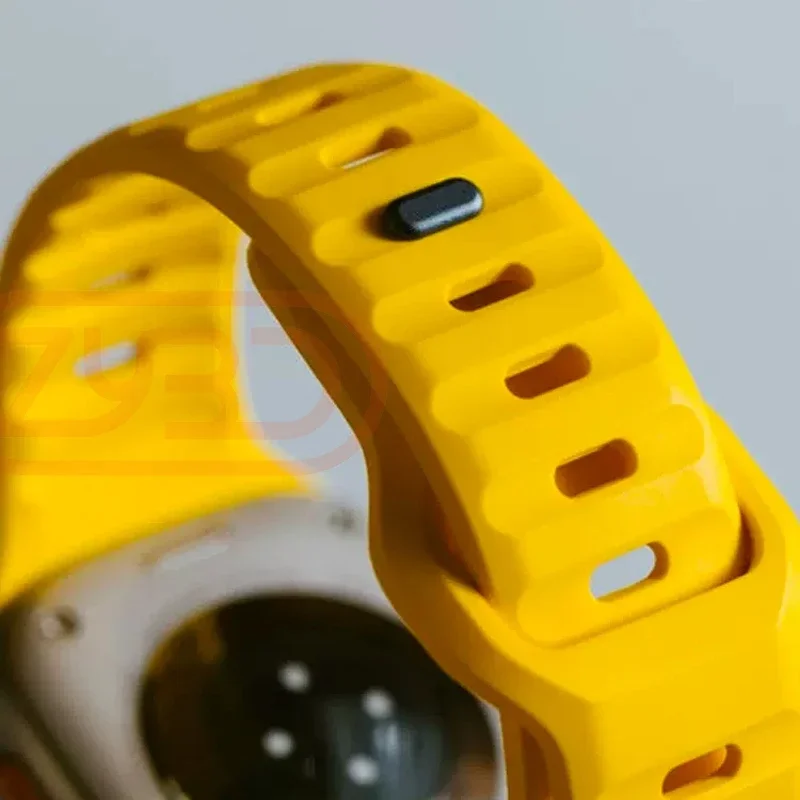 Sport Band For Apple Watch Ultra 9 8 7 6 SE 5 Soft Silicone Lightweight Bracelet Strap For iWatch 38MM 40MM 42MM 44MM 45MM 49MM