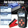 KONNWEI KW208 12V Car Battery Tester Motorcycle 100-2000CCA Cranking Charging Circut Tester Battery Analyzer Lead Acid Battery 5