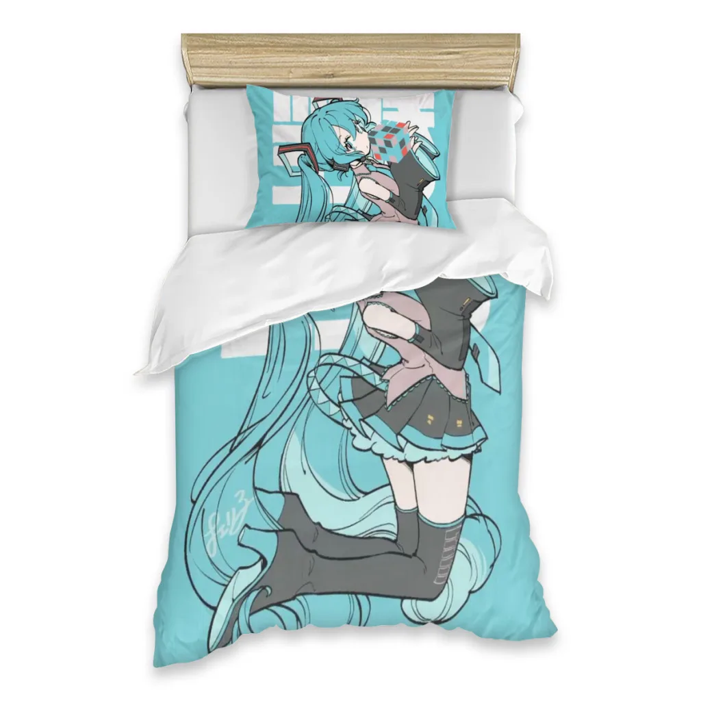 Hatsune Miku Single Bed Sheets Set Complete Case Single Linen Quilt Cover S9ca113ae121b4a33abb53fe93359aa0cu