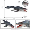 Doki Toy Dinosaur Toy Undersea Solid Mosasaur Sliding Tooth Dragon Plastic Dinosaurs Marine Simulation Model Furnishing Articles 3