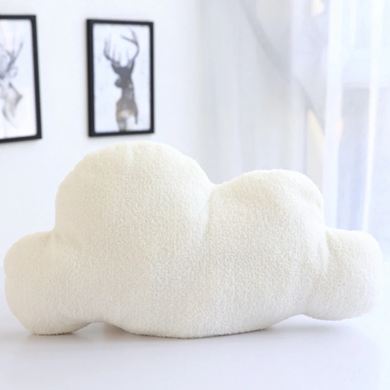 Nordic Style Cloud Shaped Cushion PP Cotton Soft Cute Plush Pillow for Home Sofa Decoration 5