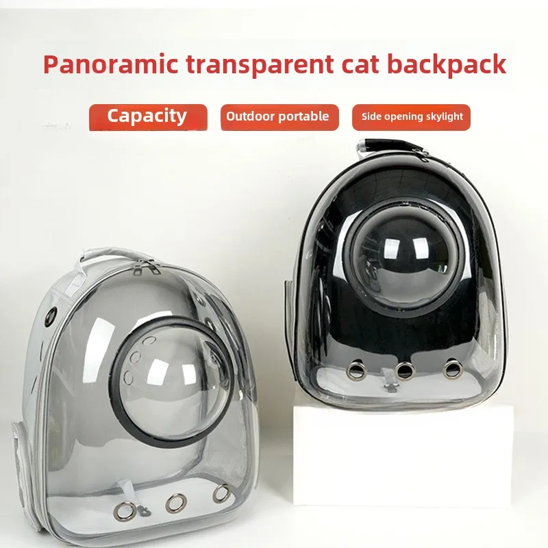 Pet Bag Going Out Portable Bag Breathable Portable Space Capsule Pet Cat Panoramic Transparent Cat Backpack