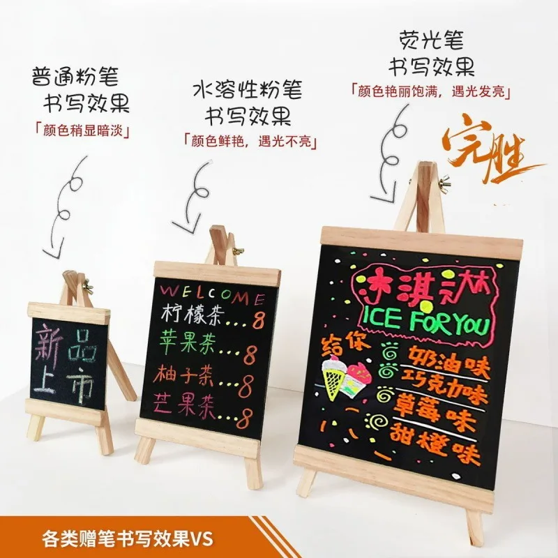 

Blackboard Stall, Small Blackboard, Night Light Stall, Milk Tea Shop, Restaurant, Creative Display Board, Bar Decoration Manufac