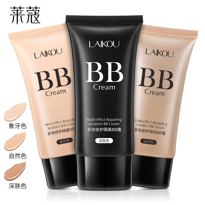 2 шт. LAIKOU BB крем консилер основа для макияжа Натуральный Темный макияж косметический свет увлажняющий мульти-крем