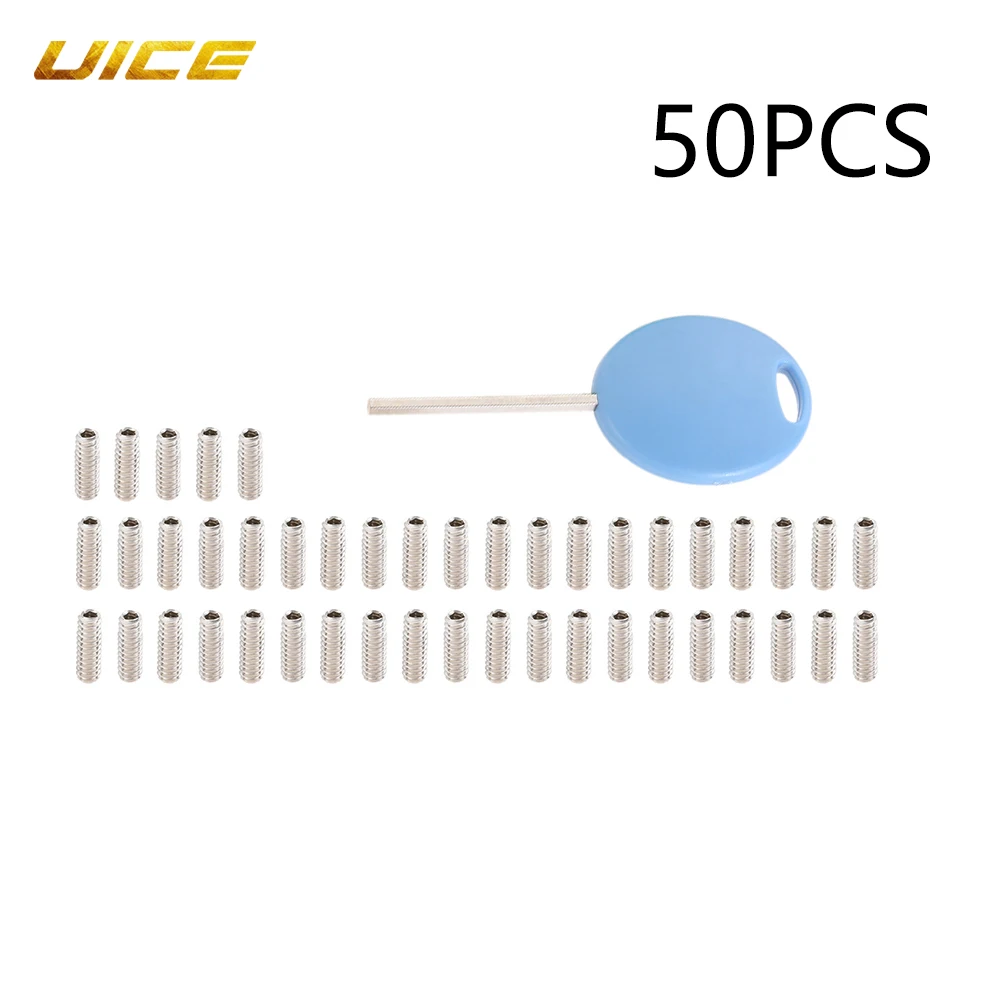 Surf Fins Key+Screws For FUTURE Fins Surfboard 50pcs Screw with Multicolor Keys For Surf Surfing Accessories