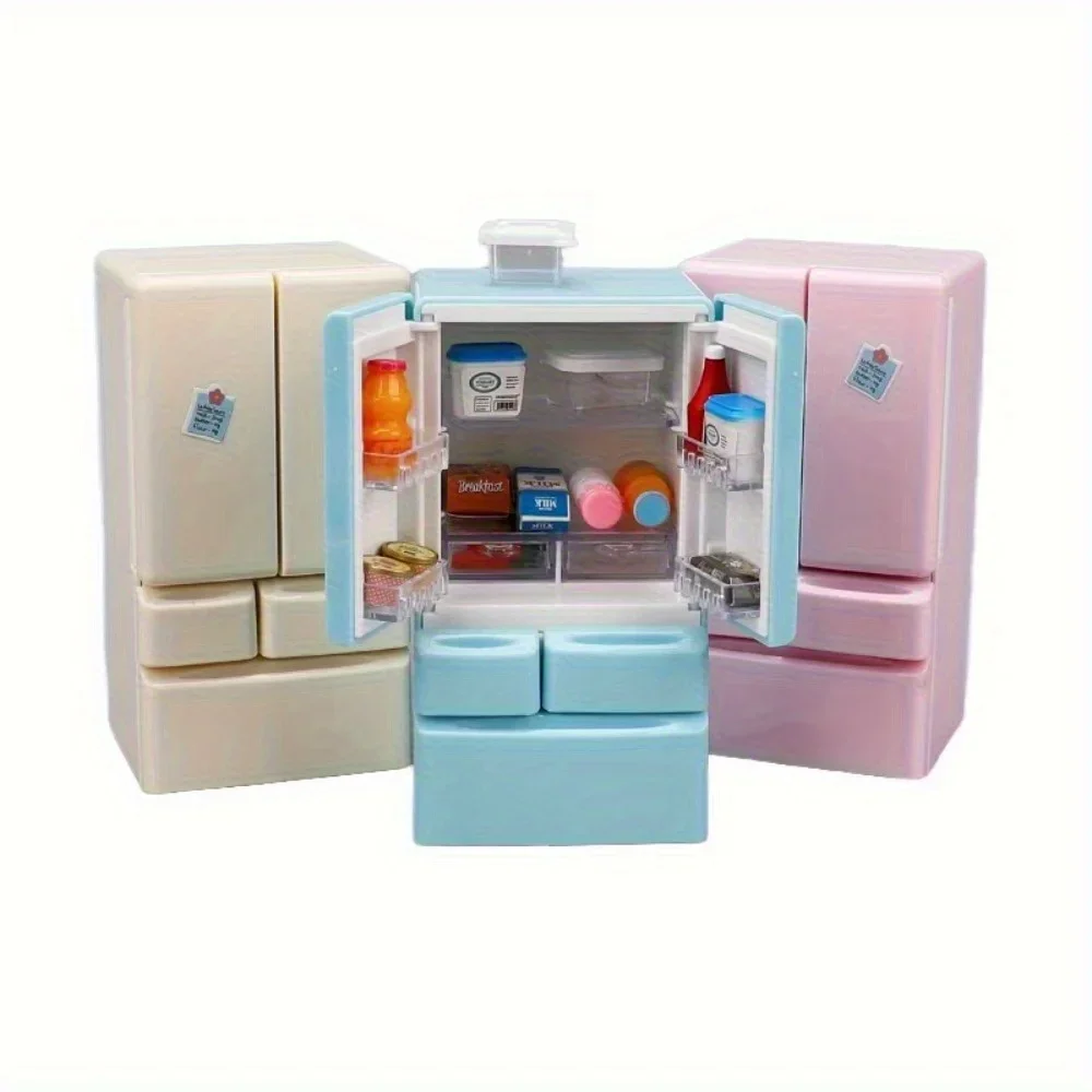 【Unbeatable SKU活动价s】 Mini Double-Door Play House,1:12 Dollhouse ...
