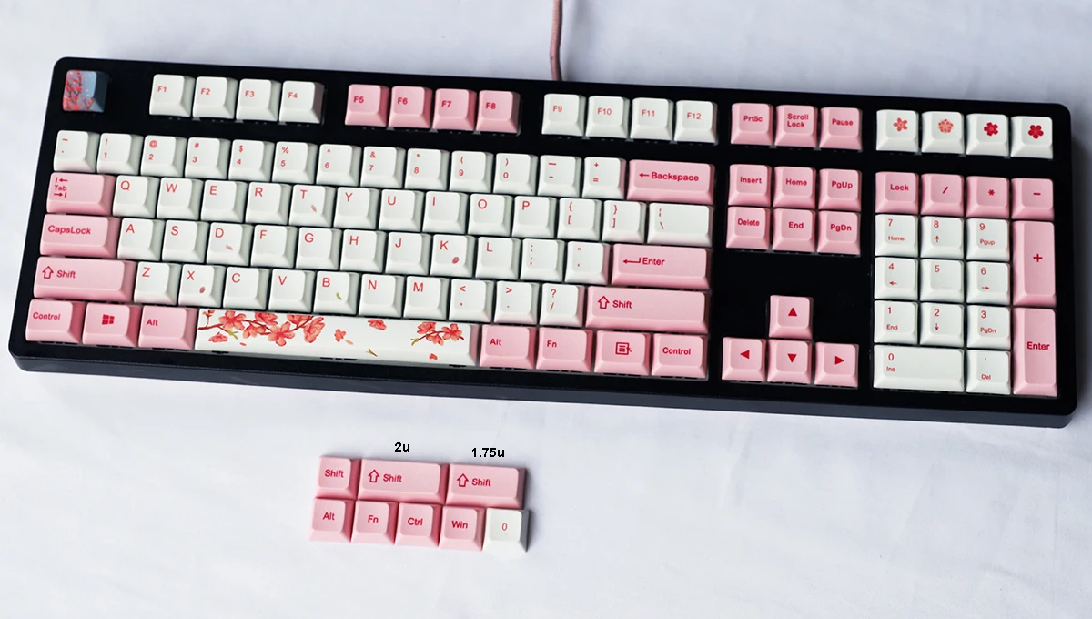 XDAL DSA キーキャップは、オルトリニアメカニカルキーボード用の