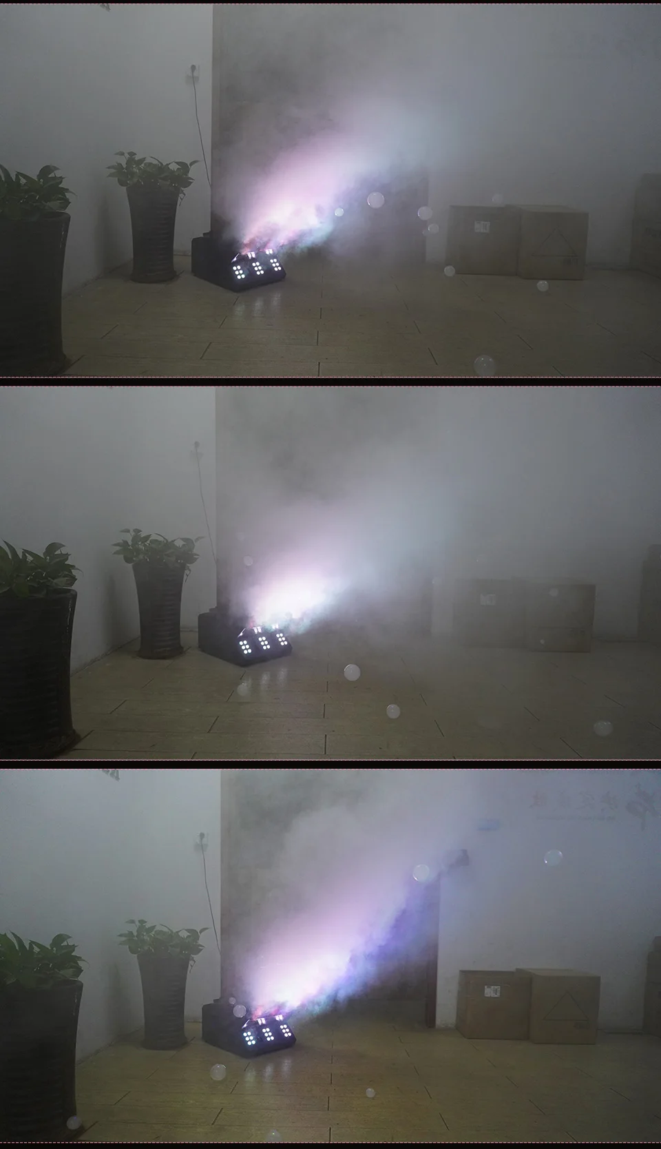 Fog Bubble Machine Led Fog Machine Led Fog Bubble Machine DMX512 Stage Bubble Fo