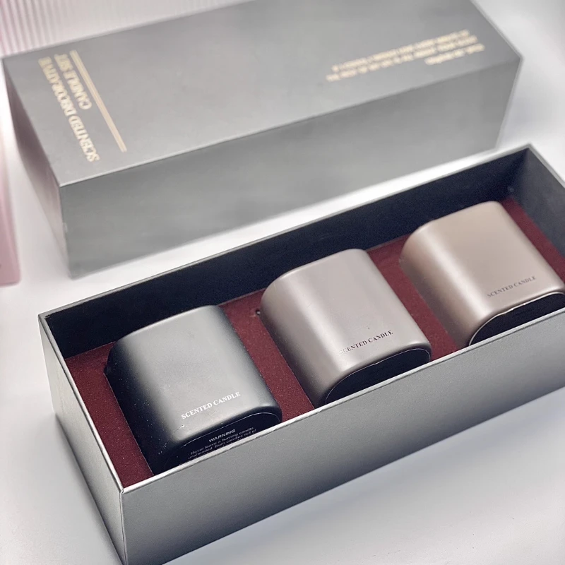 Soy Wax Aromatherapy Candle Gift Set for Home Meditation