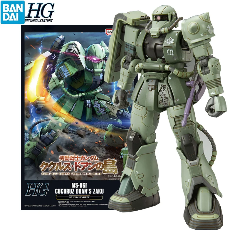 

В наличии BANDAI Cucuruz Doan's Island HG 1/144 PB LIMITED MS-06F Zaku GUNDAM, сборные модели Ver. Модель аниме-фигурок