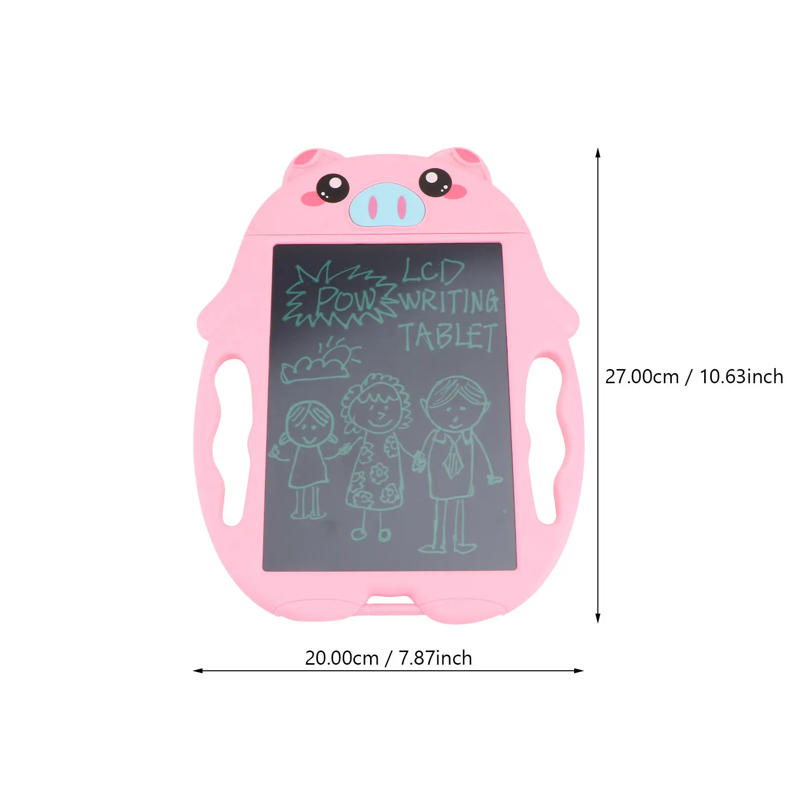 1Pcs LCD 쓰기 보드 낙서 지울 수있는 그림 어린이 필기 교육 창의적 학습 그림 보드