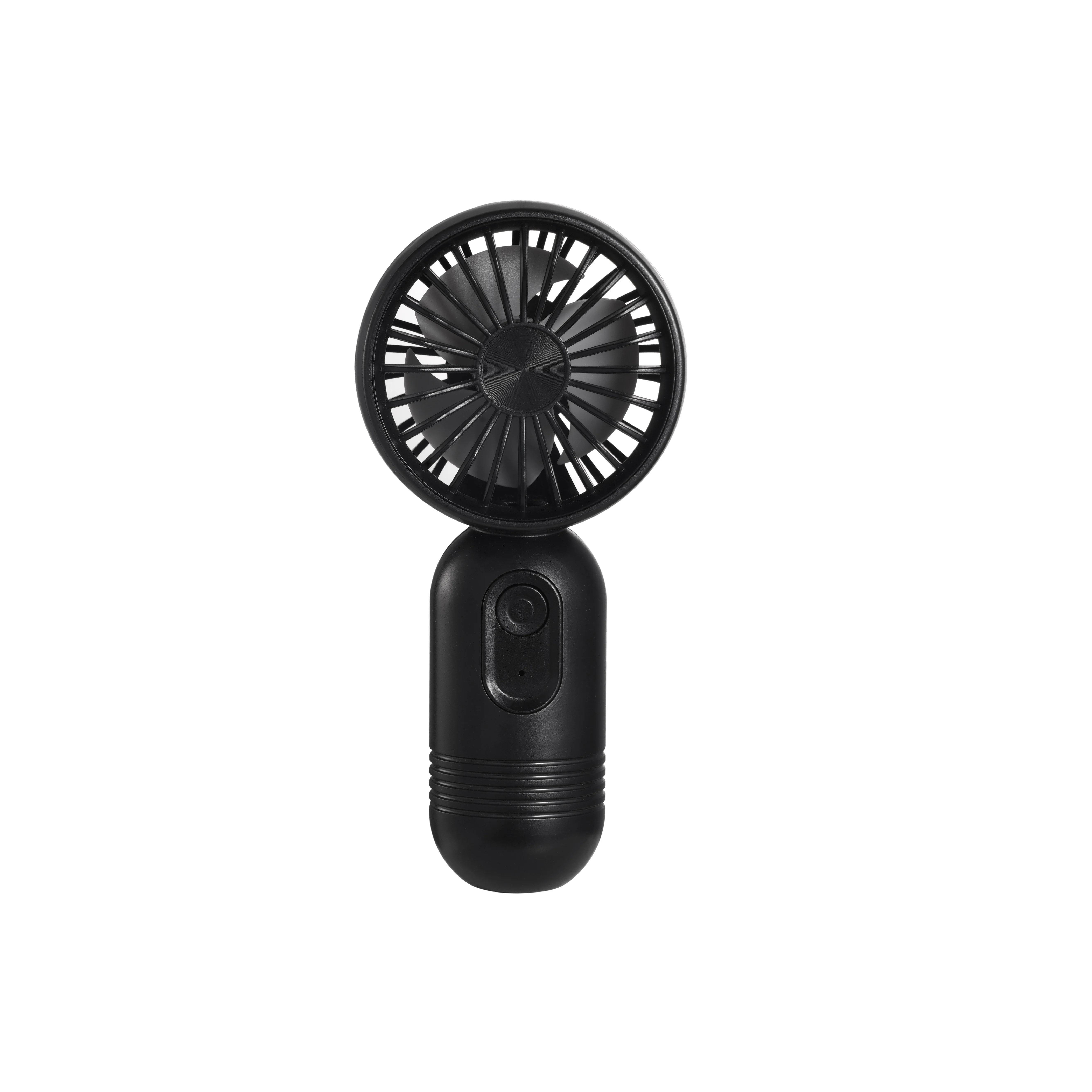 A Mini Portable Handheld Fan USB Rechargeable Personal Cooling Fan Button Control Indoor and Outdoor Use Office Travel 5