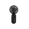 A Mini Portable Handheld Fan USB Rechargeable Personal Cooling Fan Button Control Indoor and Outdoor Use Office Travel 5