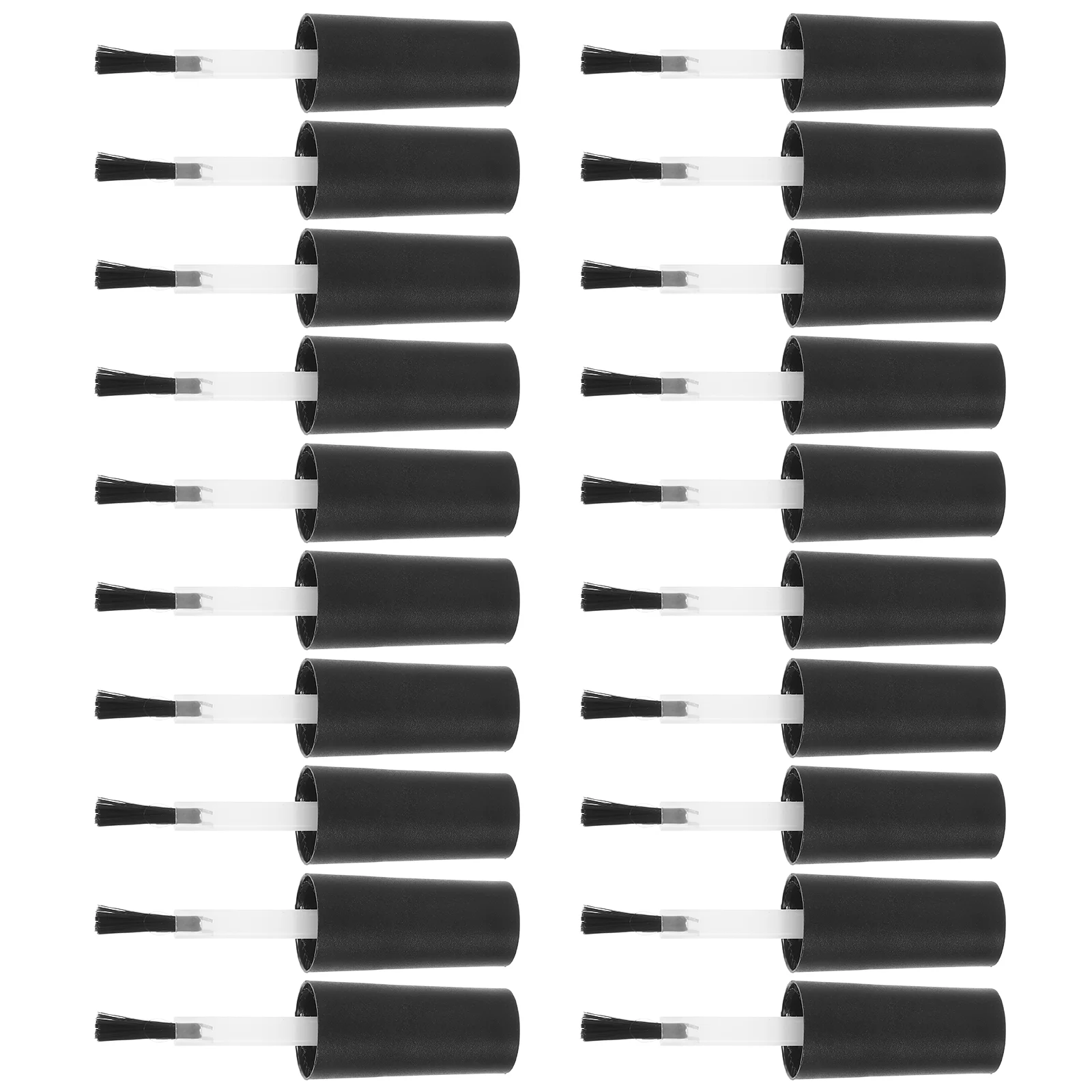 

20 pcs Liquid Nail Polish Gel Polish Bottle Brush for Replacement with Caps