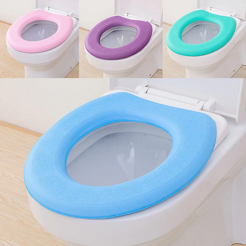 Brass Multicolor Waterproof Silicone Toilet Seat Cushion Bathroom  Accessories, For Home at Rs 55 in Thane