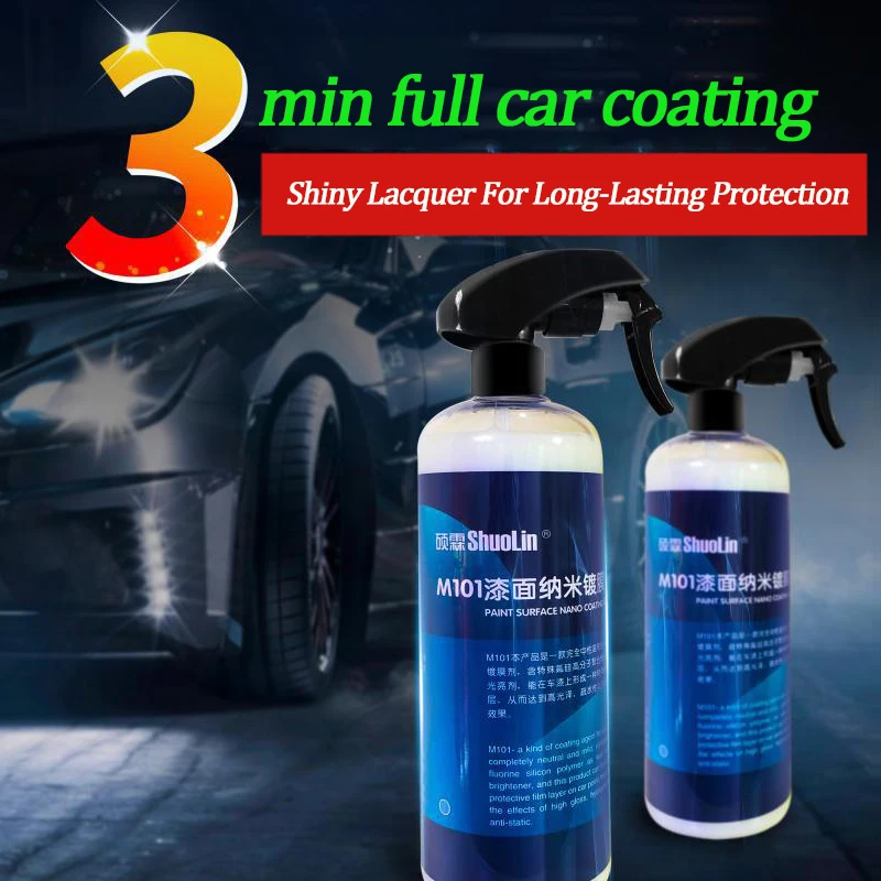 longest lasting car wax 550ml Car Ceramic Coating Paint Repair Liquid Wax for Car Cleaning Kit  Quick Nano-Coating Wax Car Paint Waterproof Agent black car wax