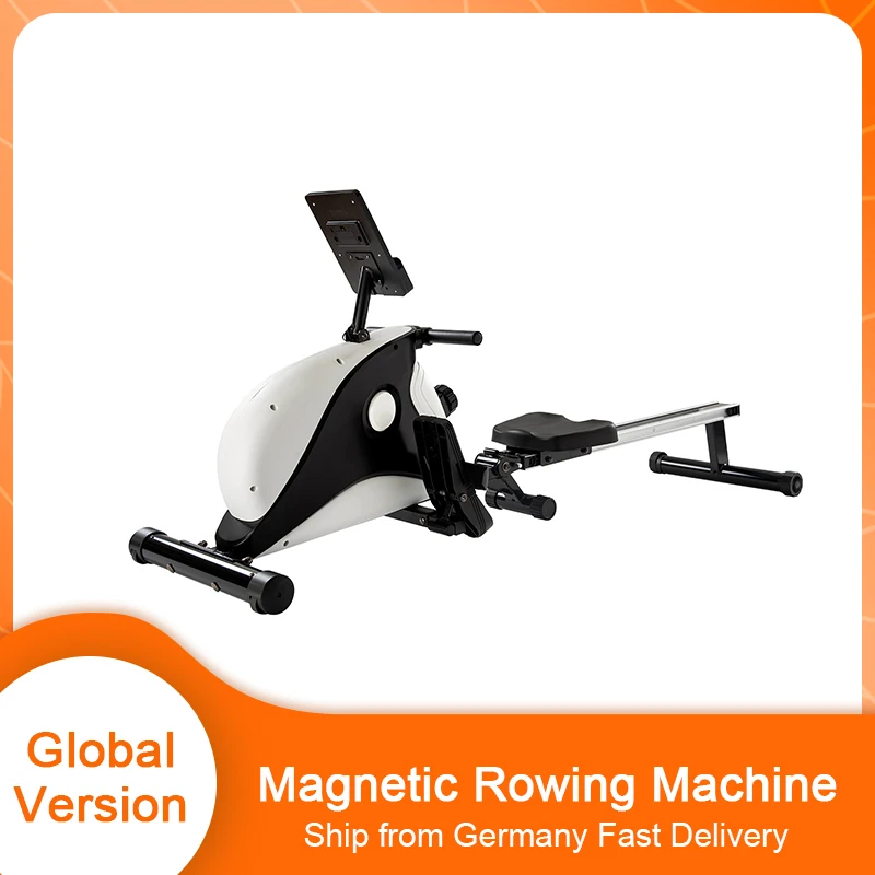 Folding Rowing Machine LCD Display 8 Levels of Resistance