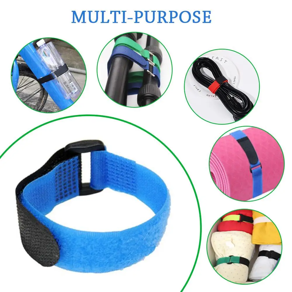 30*2cm 10 Pcs Multicolor Hot Nylon Straps Durable Tape RC Eachine&Lipo Battery Tie-down Straps Antiskid Cable Tie Accessories
