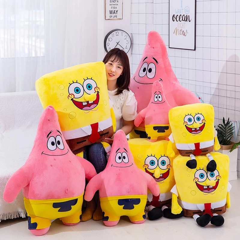 35 50センチメートルかわいいスポンジパトリックスターぬいぐるみ人形ボブぬいぐるみ漫画ボブパトリックスターぬいぐるみフィギュアドールchilren子供ギフト Aliexpress