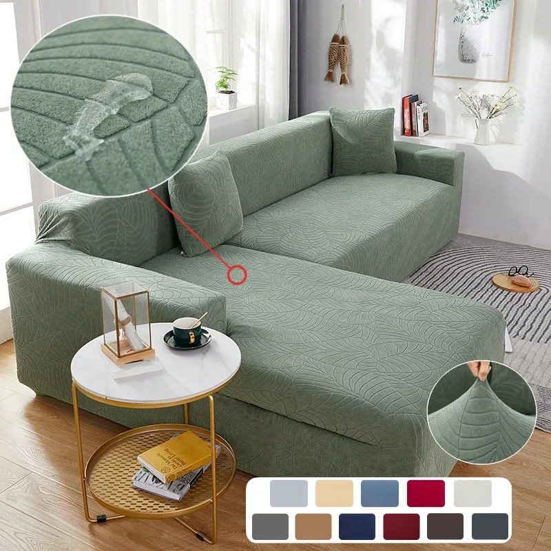 Waterafstotend Sofa Cover Voor Woonkamer Stretch Jacquard Sofa