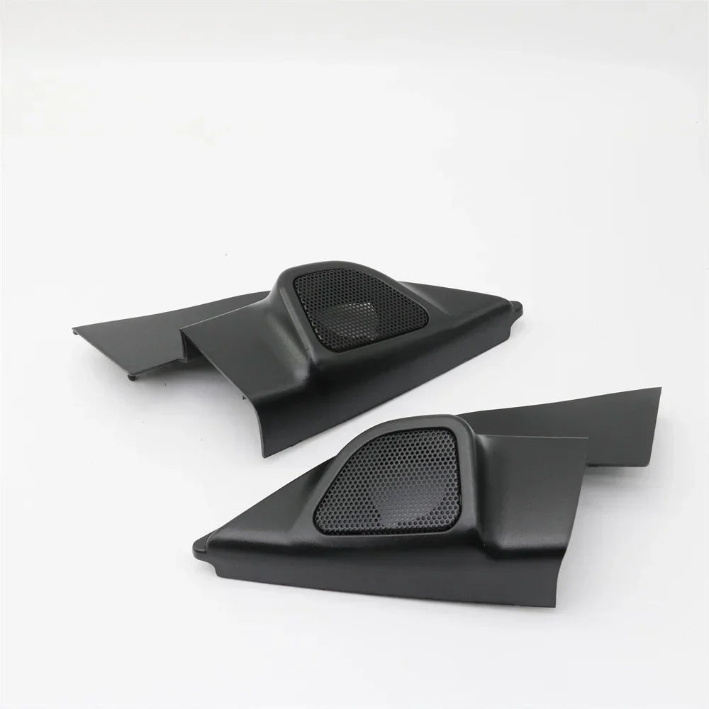 2PCS For Nissan Almera Sunny 2010- Car Tweeter Refitting Audio Door Angle Gum Speaker Cover Boxes Mounts speaker tweeter
