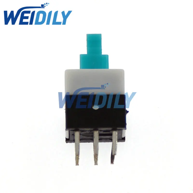 10PCS-8X8-8-8-mm-6Pin-Push-Tactile-Power-Micro-Switch-Self-lock-On-Off ...