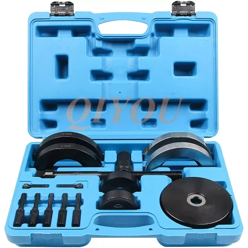Upgrade 72mm Car Front Wheel Hub Disassembly Tool Bearing Puller Demolition Tool Wheel Hub Removal Kit For Auto Parts