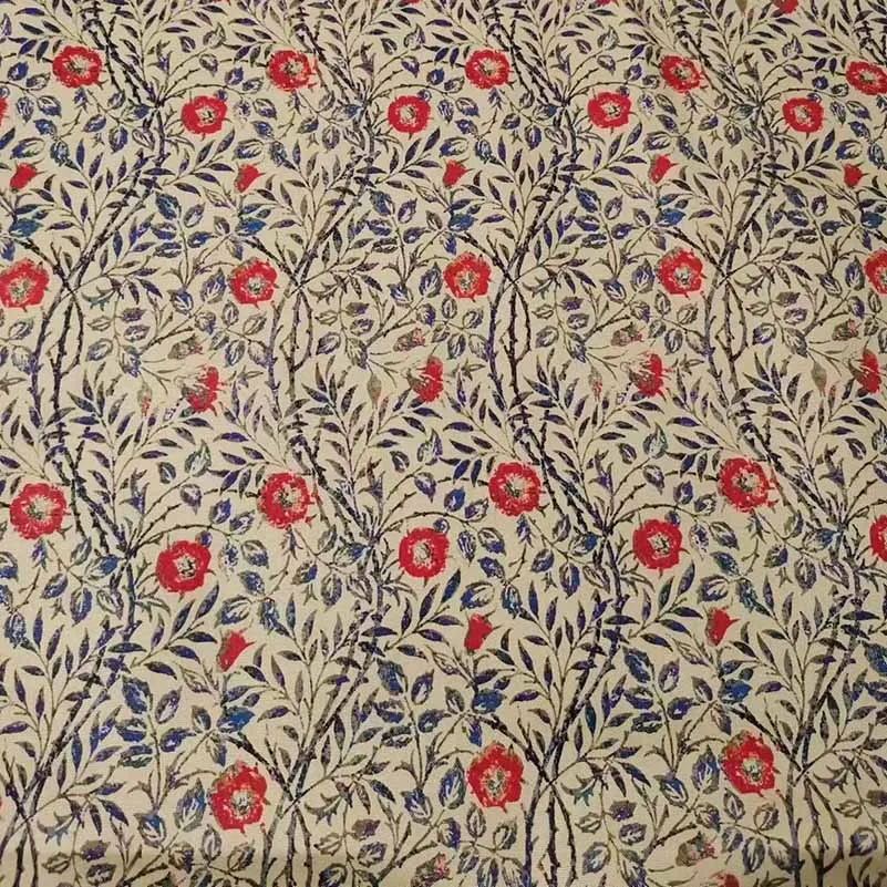 William Morris Vintage Floral 100% Cotton Fabric for Sewing and DIY Crafts