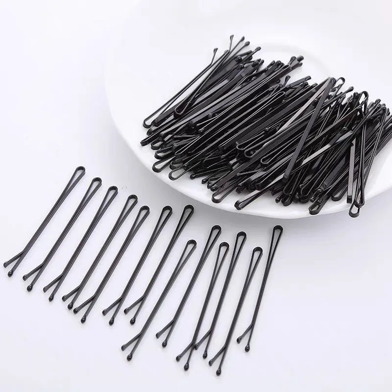 Minimalist Wear-resistant Hairpin Side Bangs Ripple Hairclip U-Shaped No Paint Peeling Hair Grip Non Fading Headwear Accessories