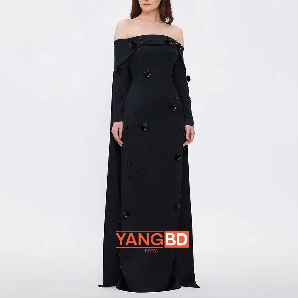 

Evening Dress Women Full Sleeves For Wedding Party Formal Evening Birthday Party Dress Graduation Ceremony Prom Dress 2024