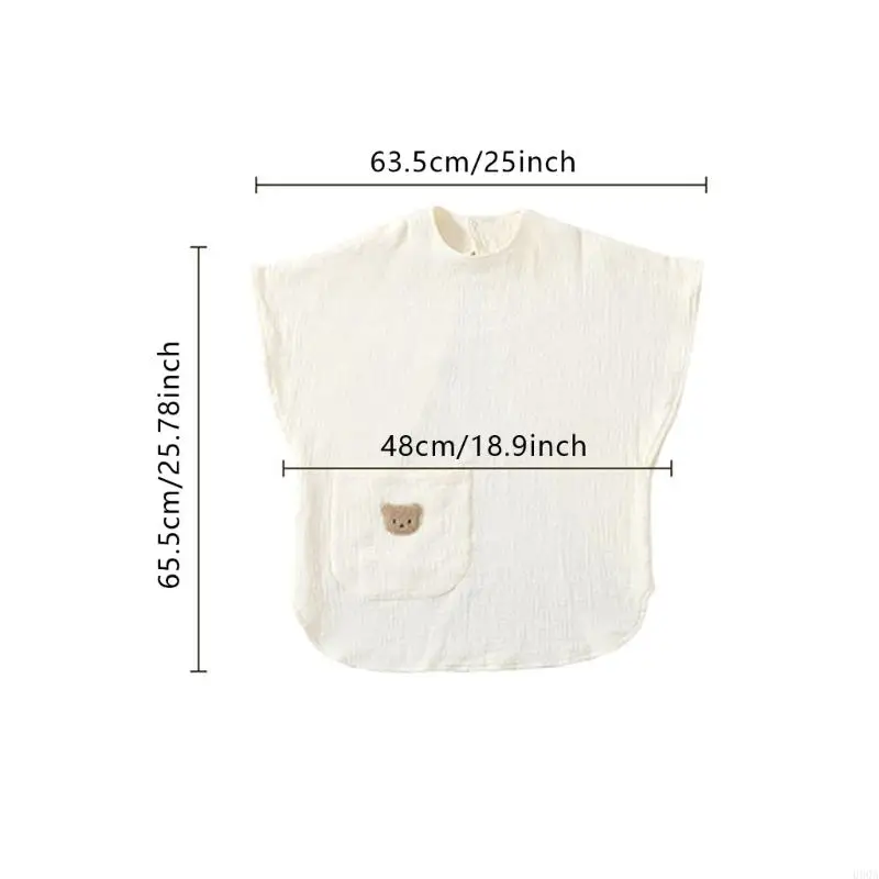 Multifunctional Nursing Cover Privacy Protective Sleeve for Easy Breastfeeding Open Back Wearble Designing