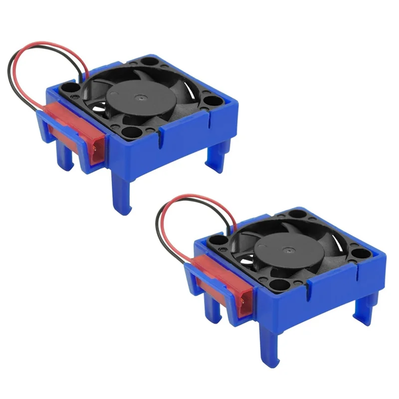 2Pc Vxl-3S Velineon Esc Vxl-3 Vxl 3S Ventola Di Raffreddamento Del Dissipatore Di Calore Per Parti Traxxas Bandit Rustler Stampede Slash 2Wd / 4 X4 Vx