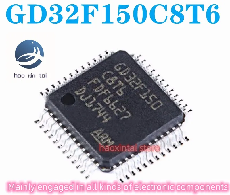 

10pcs stock original GD32F150C8T6 patch QFP-48 32-bit microcontroller IC chip