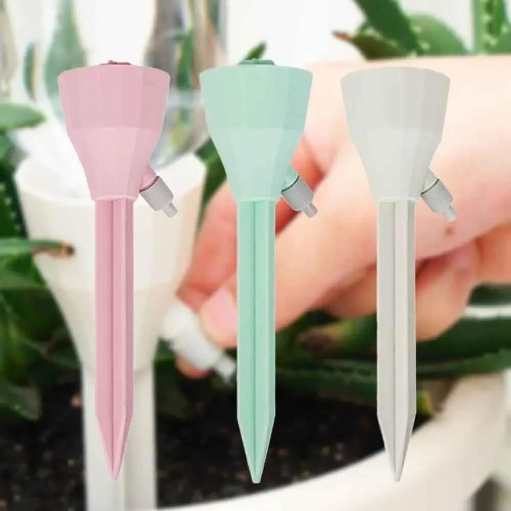 

3pcs Automatic Watering for Flowers Plant Self Watering Spikes Irrigation Outdoor Slow Release Flower Self Watering System