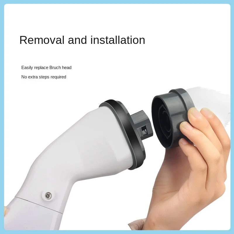 Multifunktsionaalne vannitoa põrandahari Elektriline puhastushari Kodumajapidamises kasutatavate tühikute puhastushari WC-vanni põranda puhastustööriistade jaoks_voghion.com