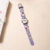 Cute Unicorn Children's watch Candy color Silicone band Cartoon watch 6