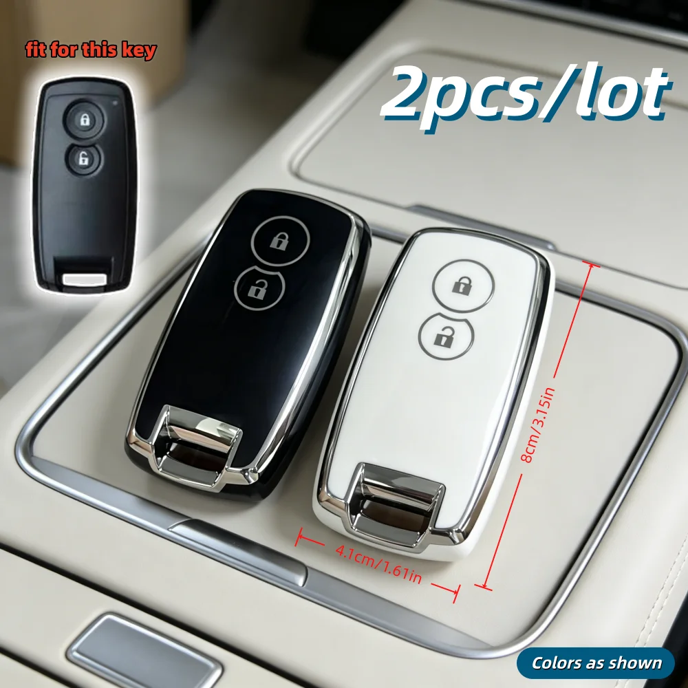 Deluxe Car Key Case Covers - Set of 2