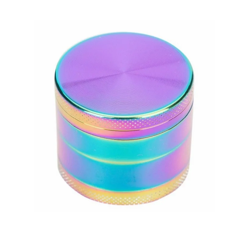 Herb grinder herb spice grinder 40mm 4-layer aluminum herbal herb tobacco grinders for smoking metal tobacco cutting pipe accessories pipes herb mills