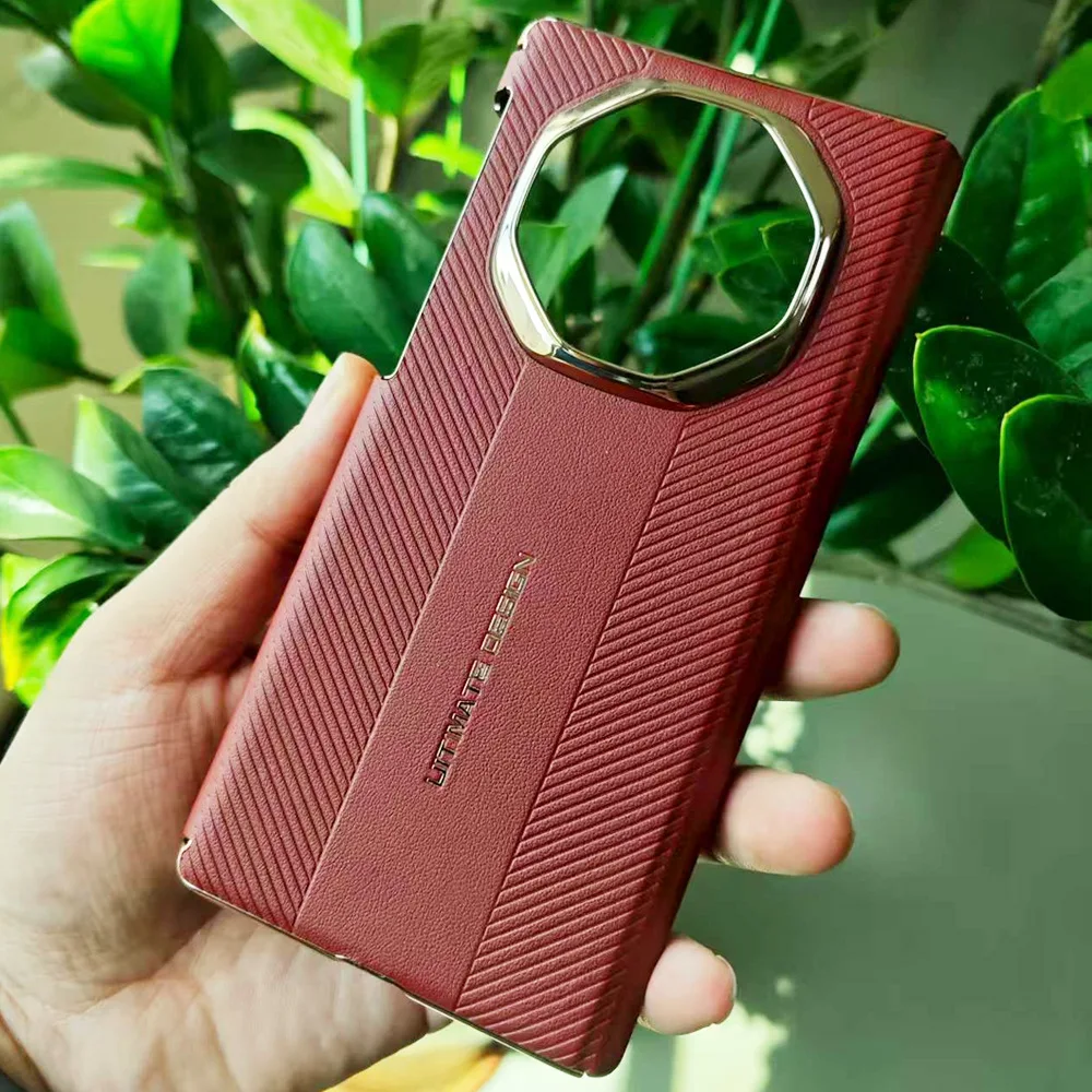 Electroplating Magnetic Suction Double Hinge Protective Phone Case