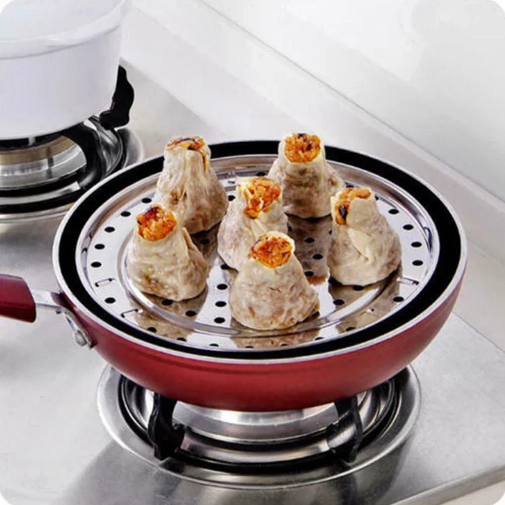 Steamer Rack steamer rack 18-30CM Stainless Steel For Stock Pots Steaming Tray Stand Cook Ware Tool Bread Tray Kitchenware Cooking Tools